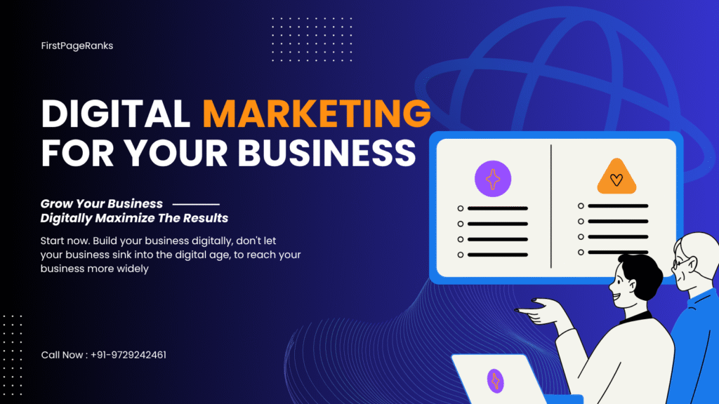 Best SEO and Digital Marketing Company in Ghaziabad – FirstPageRanks for Local Visibility
