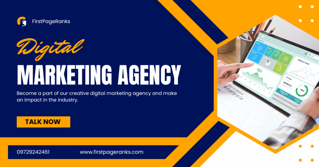 Digital Marketing Services Company in Dharuhera—FirstPageRanks