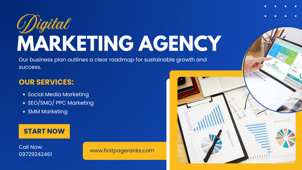 FirstPageRanks Full-Service Digital Marketing Agency in Ghaziabad for Business Growth
