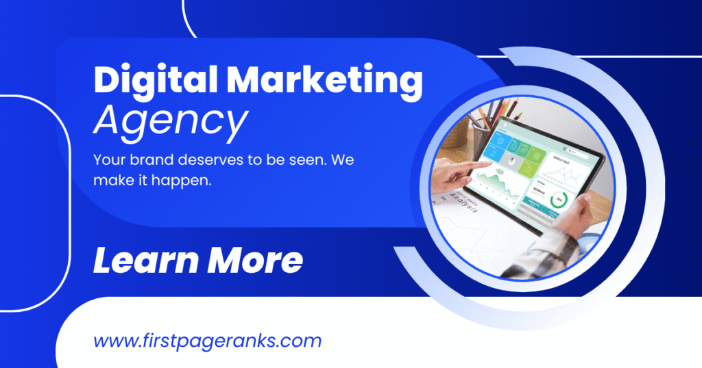 FirstPageRanks Trusted Digital Marketing Company in Ghaziabad for Startups and Enterprises