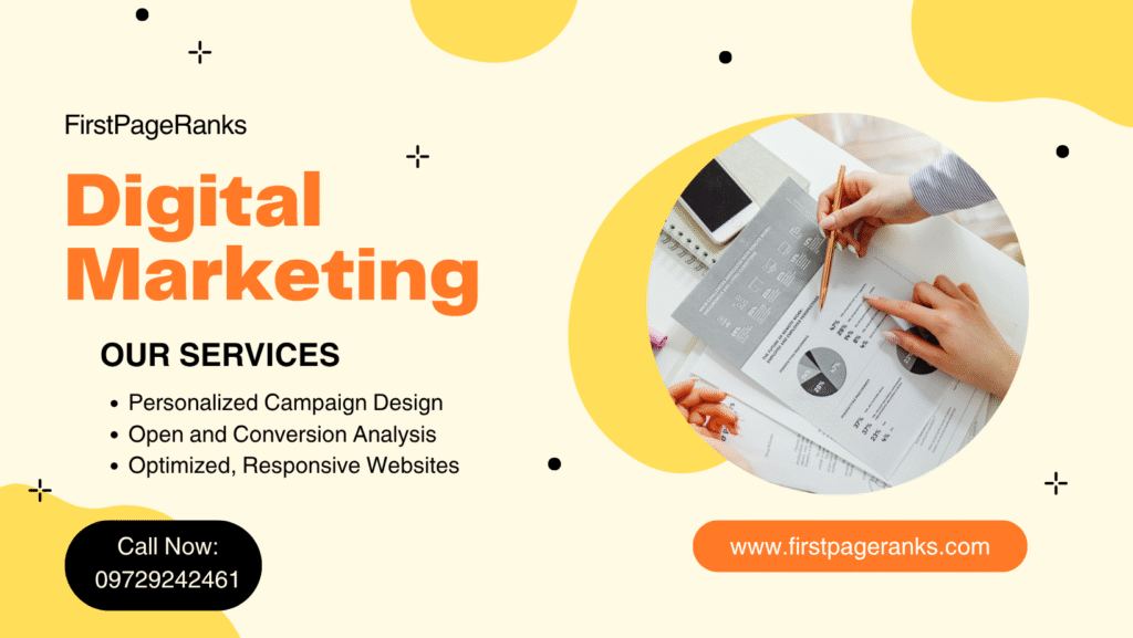 Top Digital Marketing Company in Sohna—FirstPageRanks