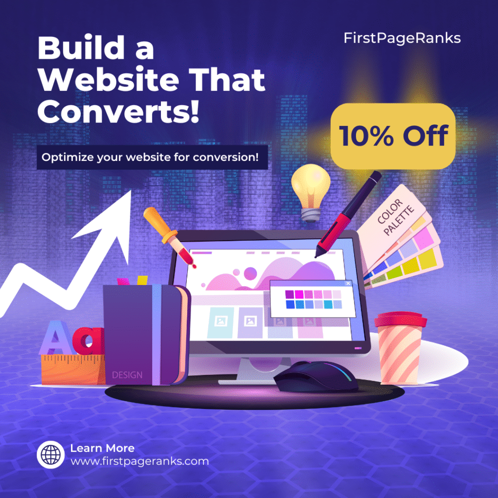 Leading Web Design and Web Development Company in Hyderabad—FirstPageRanks