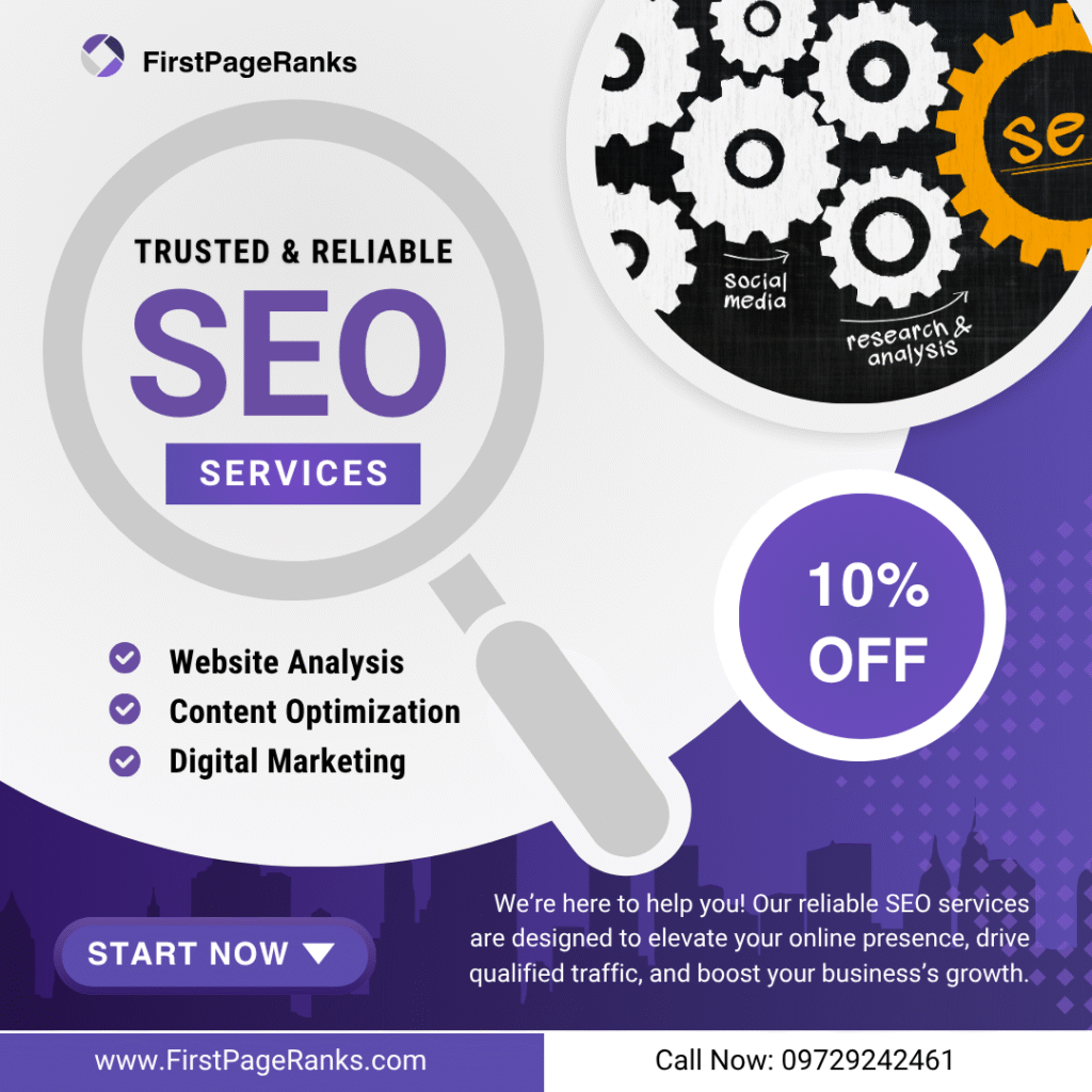 Local SEO Services in Amritsar to Grow Your Business Online – FirstPageRanks