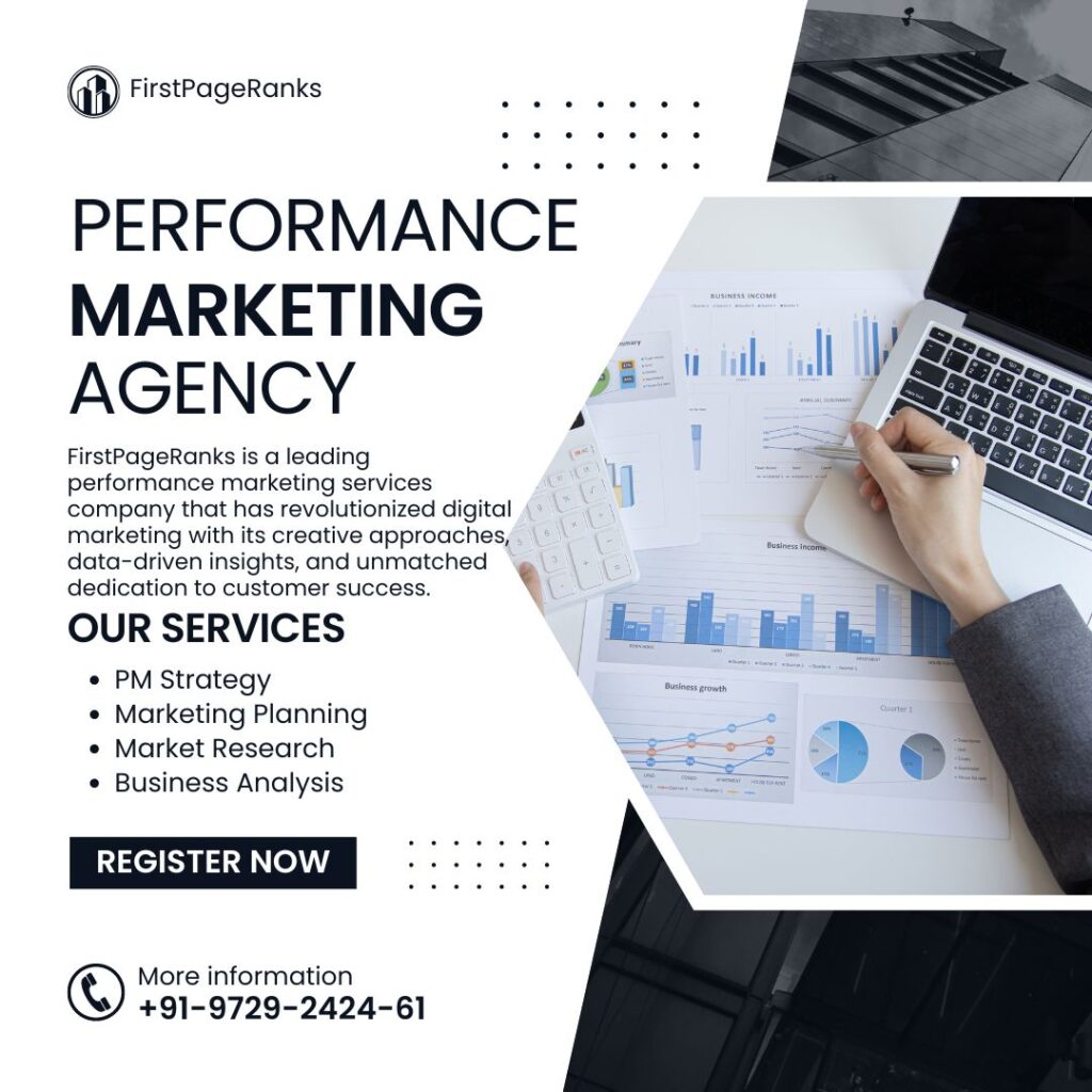 Performance Marketing Company Panipat—FirstPageRanks