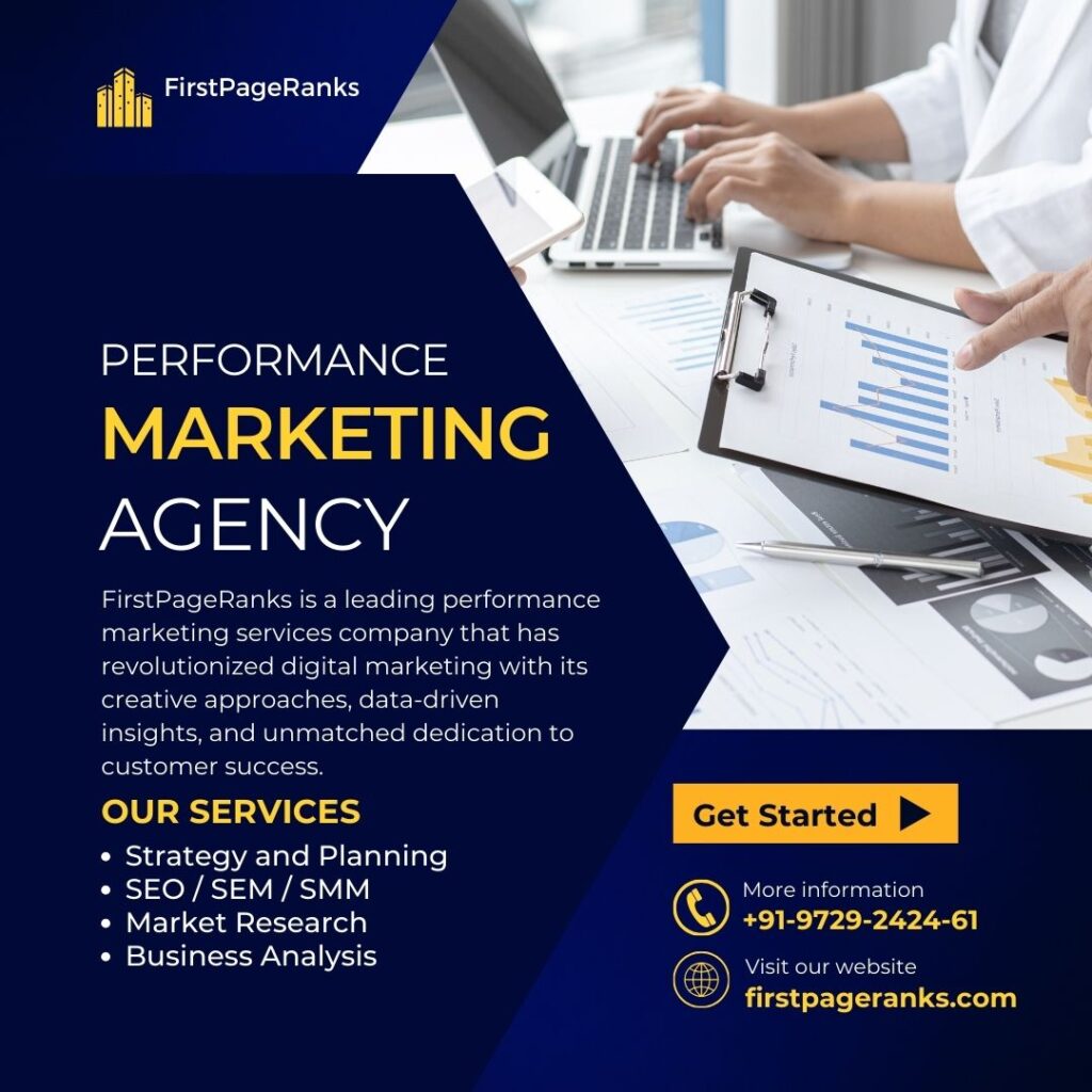 Performance Marketing Company in Panipat—FirstPageRanks