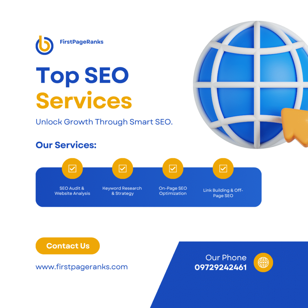Professional SEO Services in Amritsar - FirstPageRanks