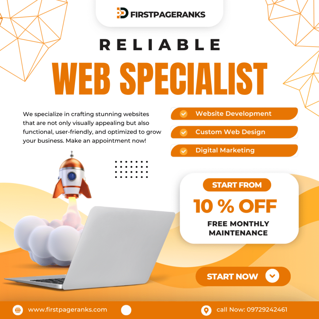 Top Web Design and Web Development Agency in Delhi—FirstPageRanks