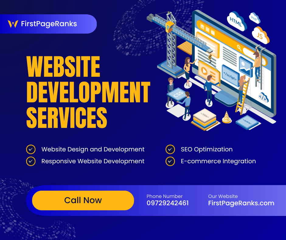 Top Web Design and Web Development Agency in Lucknow—FirstPageRanks