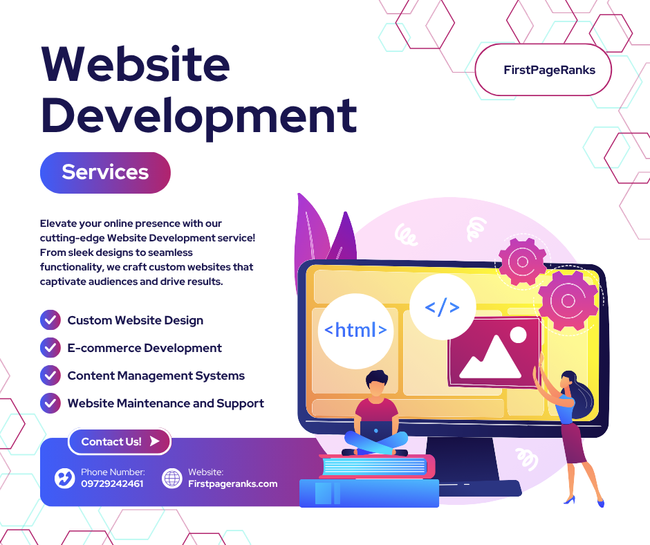 Website Designing Company in Faridabad—FirstPageRanks