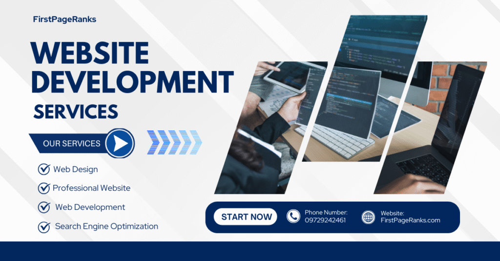 Website Designing Company in Lucknow—FirstPageRanks