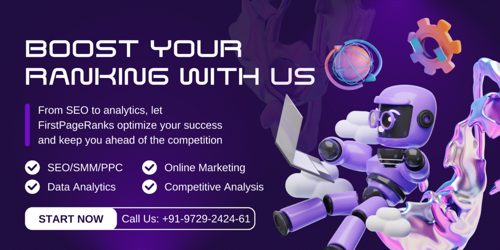 Digital Marketing Company in Ghaziabad—FirstPageRanks