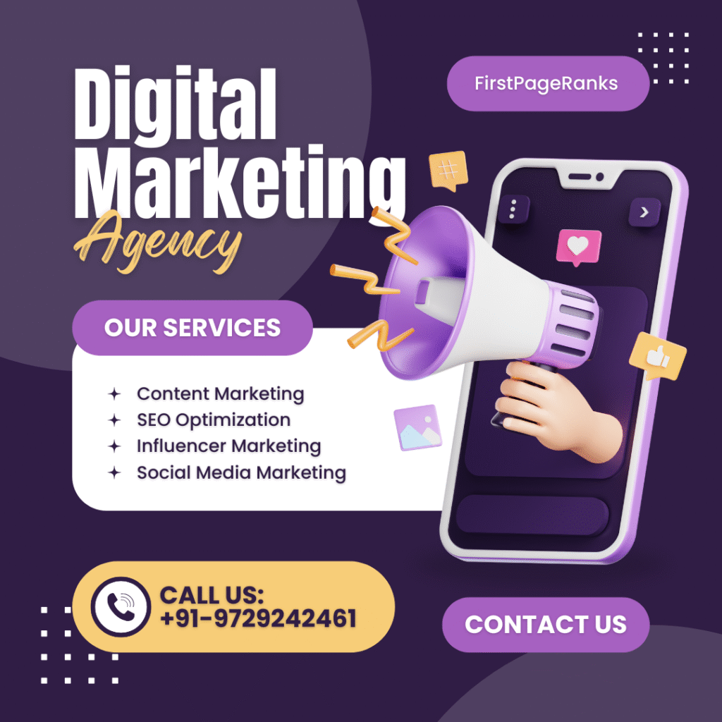 Digital Marketing Company in Lucknow—FirstPageRanks