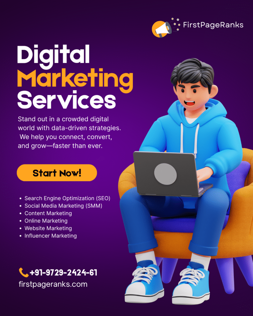 Digital Marketing Company in Panipat—FirstPageRanks