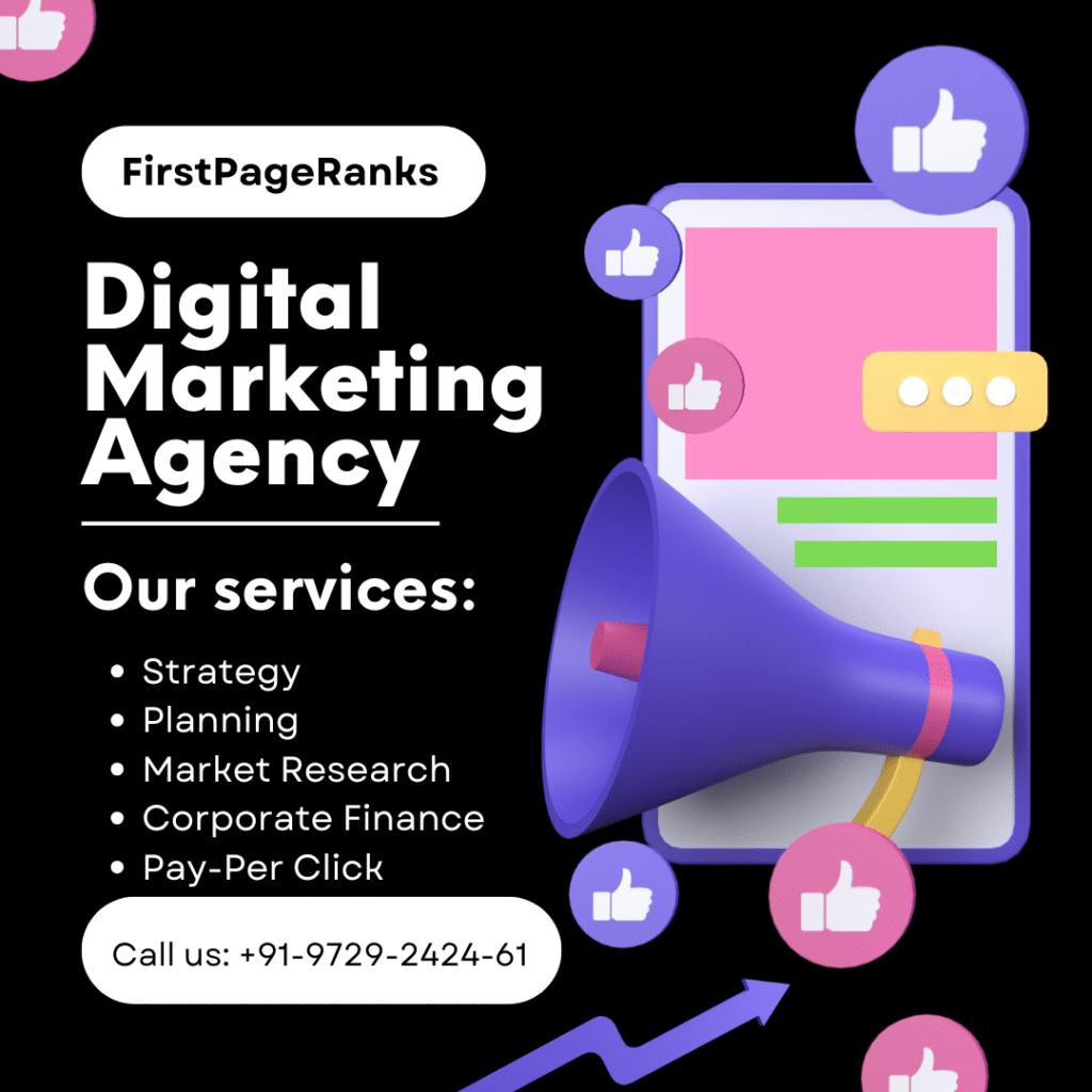 Top Digital Marketing Agency in Panchkula—FirstPageRanks
