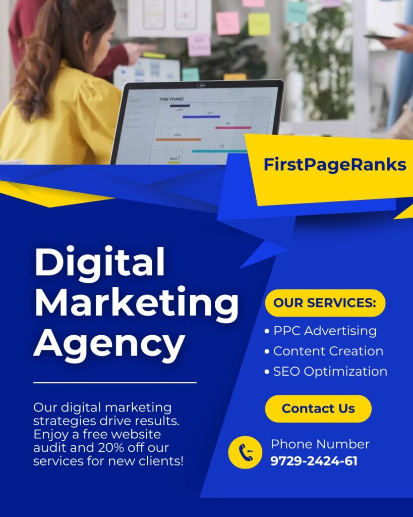 Top Rated Digital Marketing Company in Nabha-FirstPageRanks