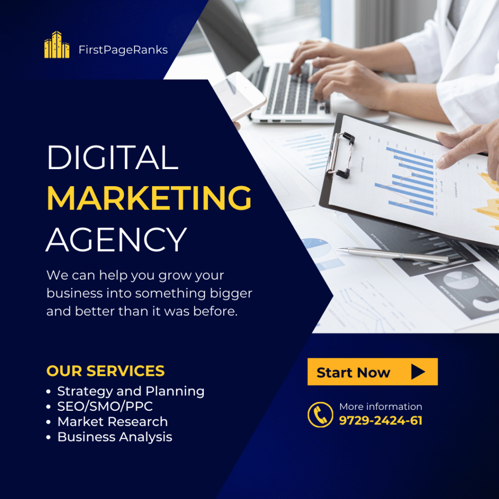 Top Rated Digital Marketing Company in Phagwara-FirstPageRanks