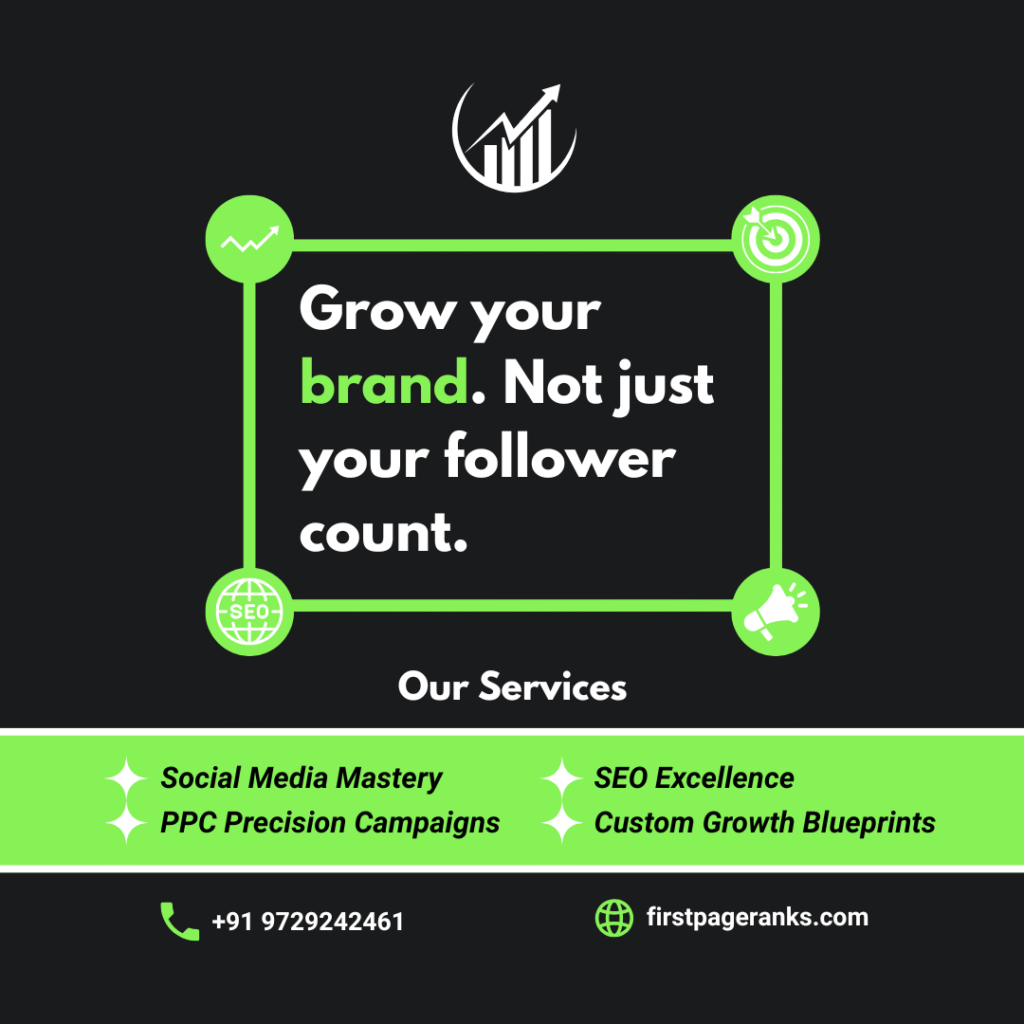 FirstPageRanks-Leading Digital Marketing Company in Punjab, India