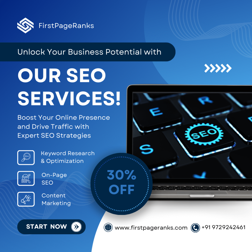 FirstPageRanks-Leading SEO Company in Amritsar, India