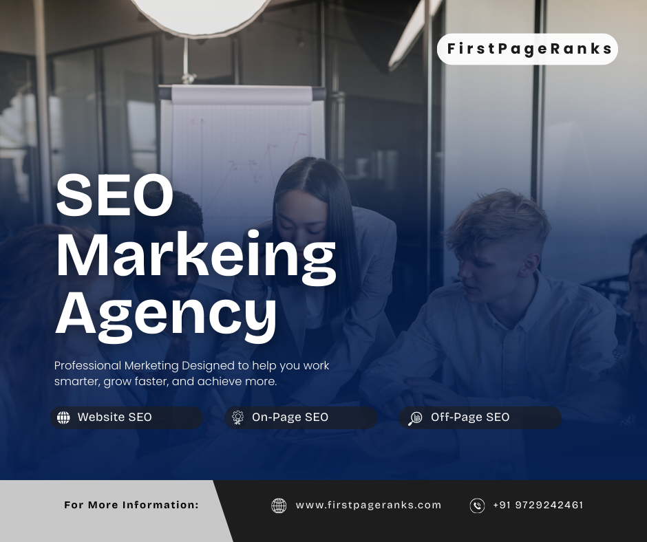 FirstPageRanks-Leading SEO Company in Chandigarh, India