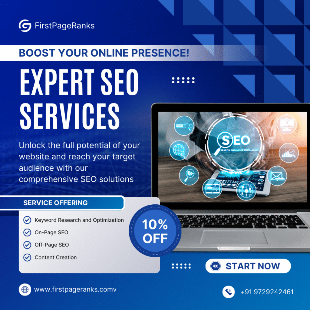 FirstPageRanks-Leading SEO Company in Indore, India