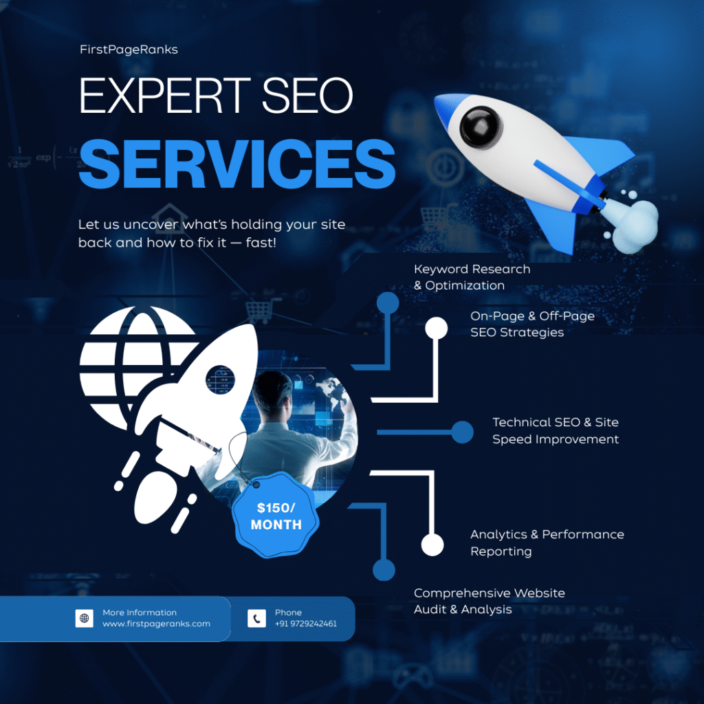 FirstPageRanks-Leading SEO Company in Jaipur, India