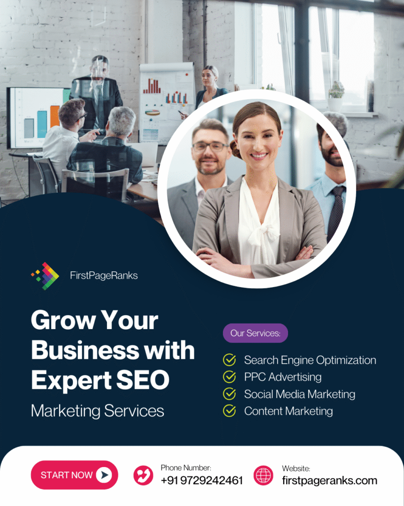 FirstPageRanks-Leading SEO Company in Zirakpur, India