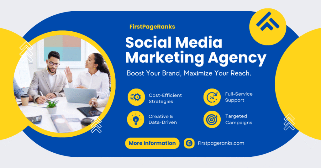 FirstPageRanks-Leading SMM Company in Chennai, India