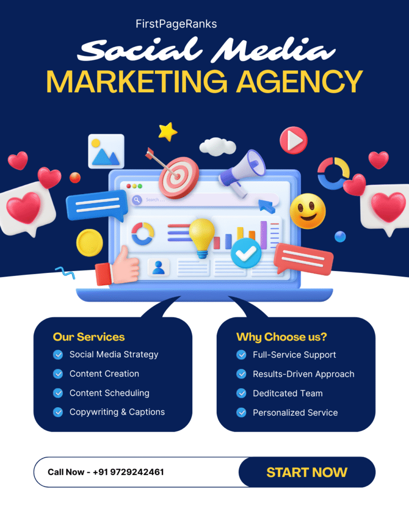 FirstPageRanks-Leading SMM Company in Panipat, India