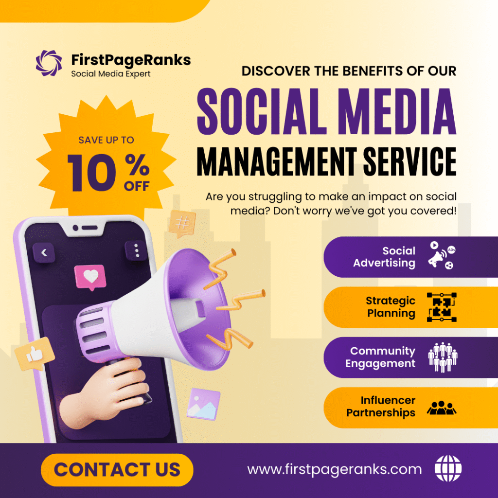 FirstPageRanks-Leading SMM Company in Surat, India