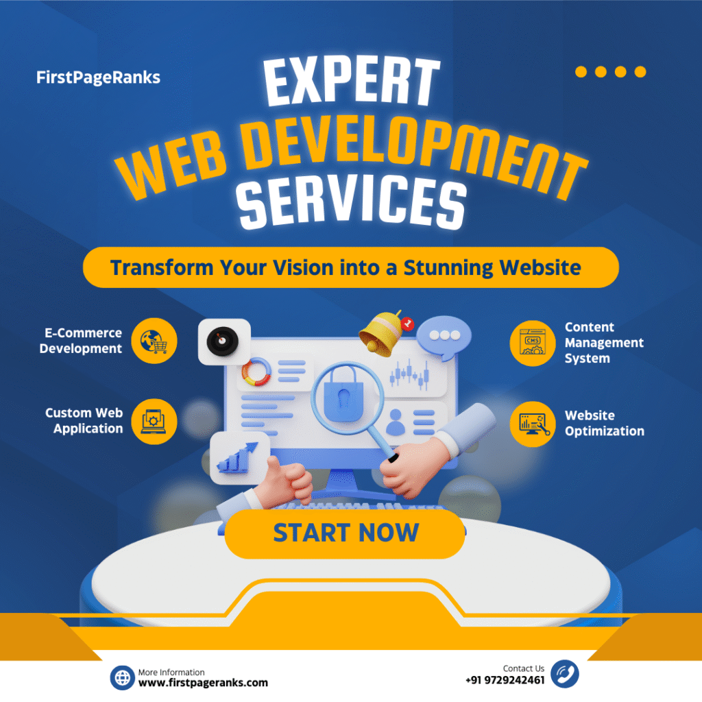 FirstPageRanks-Top Website Development Company in Chennai, India