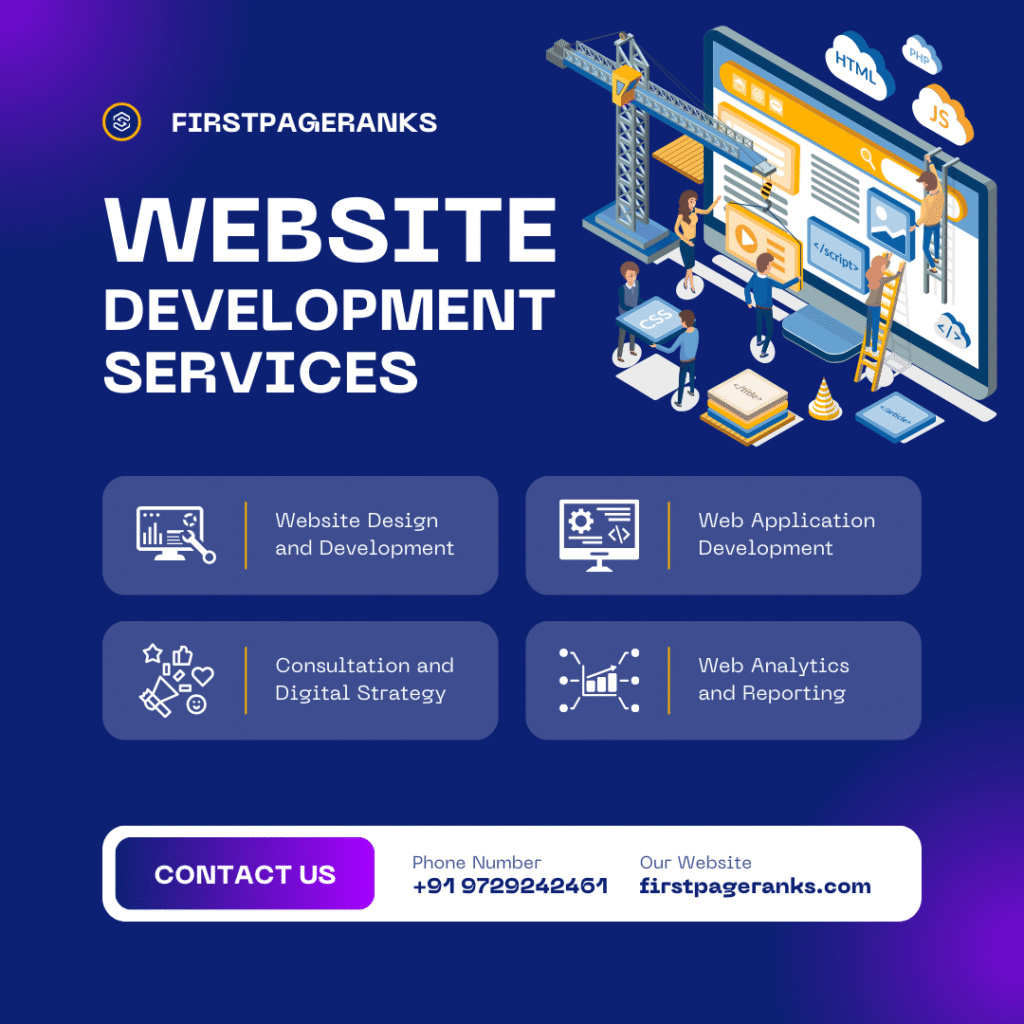 FirstPageRanks-Top Website Development Company in Delhi, India