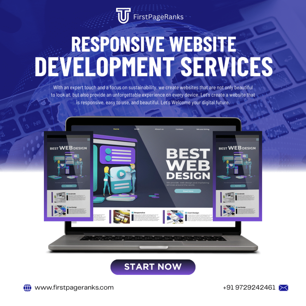 FirstPageRanks-Top Website Development Company in Haridwar, India