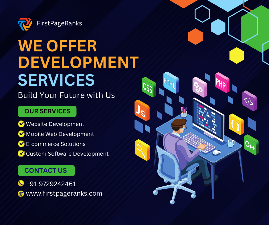 FirstPageRanks-Top Website Development Company in Indore, India