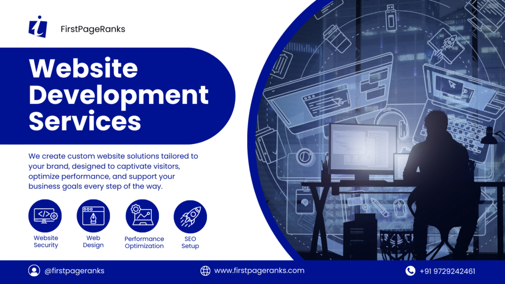 FirstPageRanks-Top Website Development Company in Mohali, India