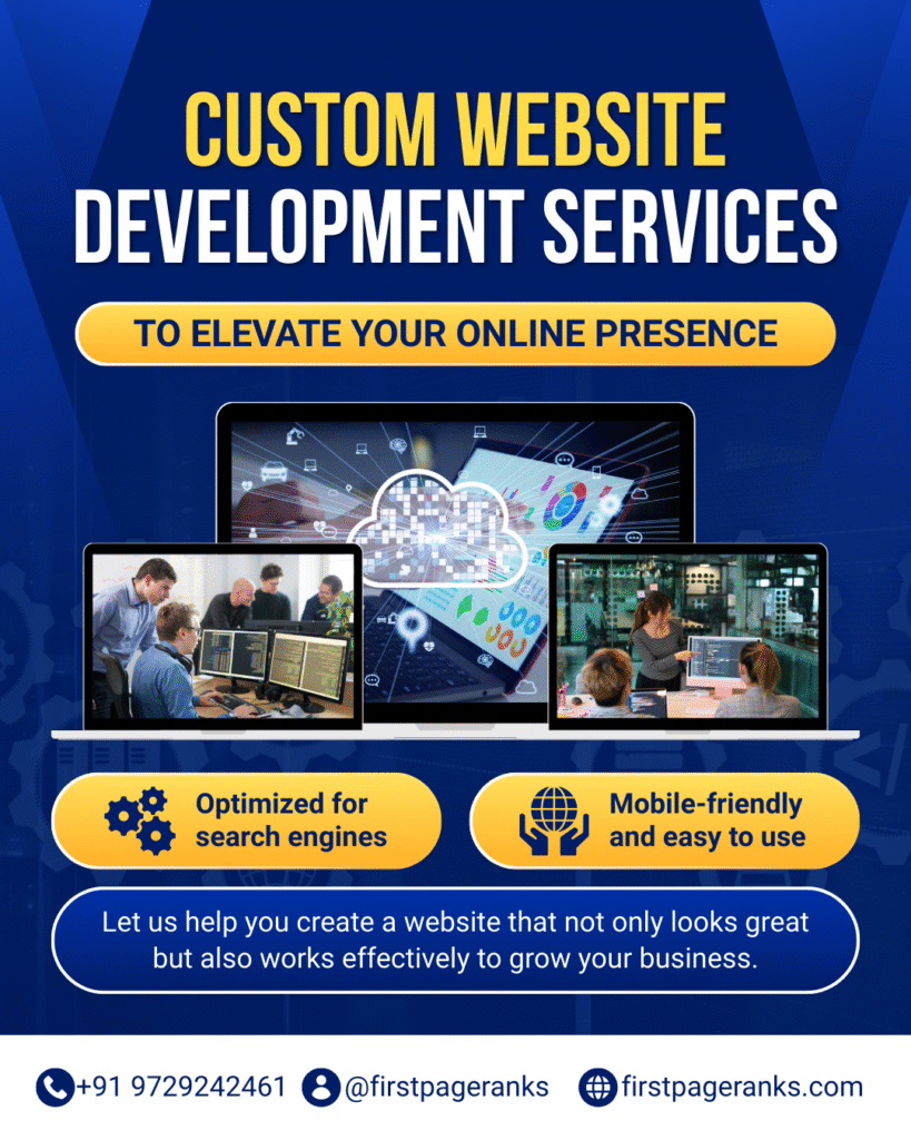 FirstPageRanks-Top Website Development Company in Mussoorie, India