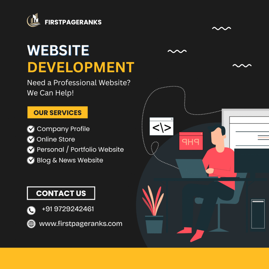 FirstPageRanks-Top Website Development Company in Rishikesh, India