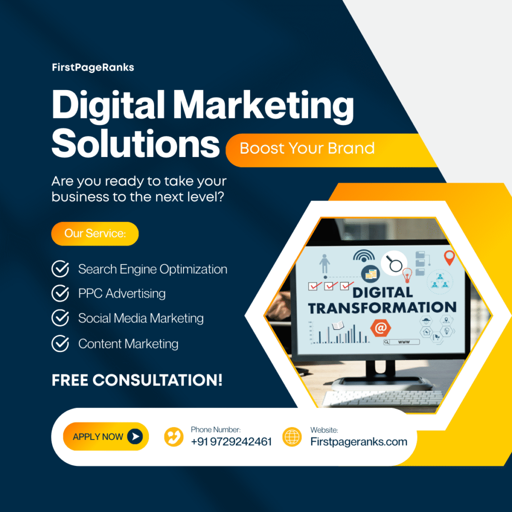 Leading Digital Marketing Company in Dhanaulti, Uttarakhand-FirstPageRanks